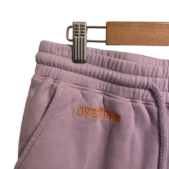 Overtime Lavender Classic Sweatpants Joggers Size Small - Picture 2 of 7
